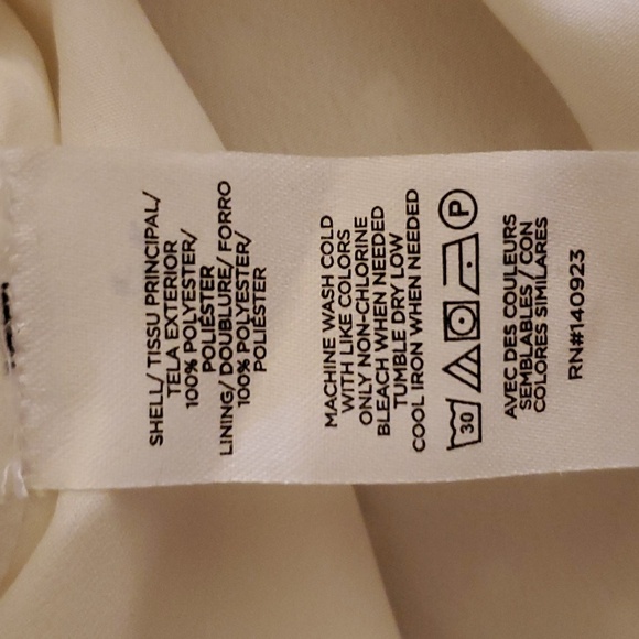 Loft LP Cream Blouse NWT - Picture 3 of 8